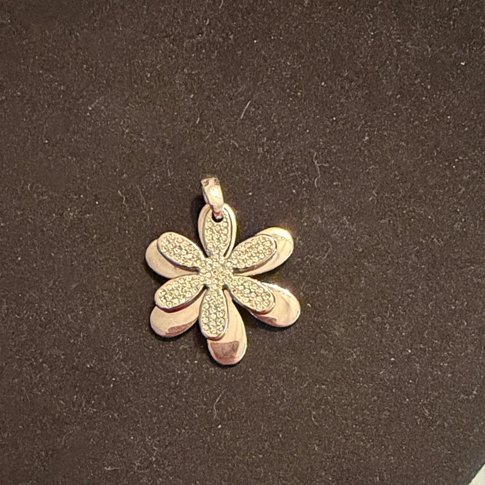 Silver Flower Pendant